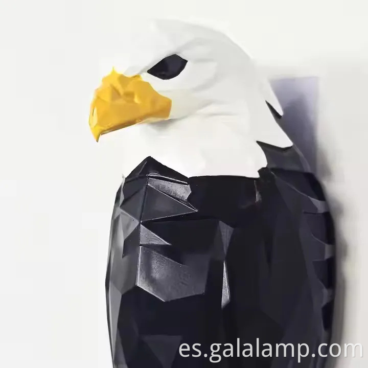 Elegante luz de pared decorativa del ala de águila con control remoto